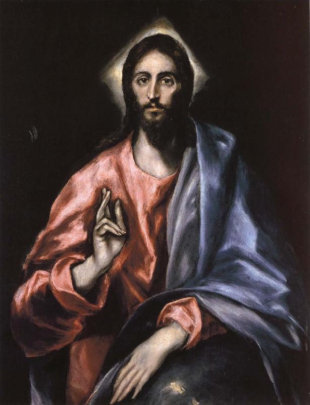 El Greco Christ as Saviour